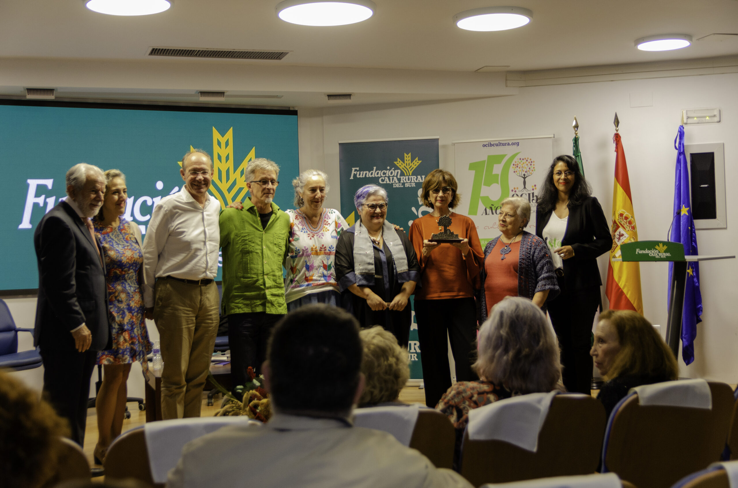 Lee más sobre el artículo Pilar del Río recoge el Premio OCIb a la Cooperación Iberoamericana concedido a la Fundación José Saramago