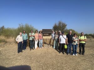 Lee más sobre el artículo El OCIb une arte y ecología en el “Bosque de la Poesía” del Paraje Natural Marismas del Odiel