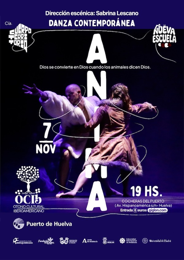 Lee más sobre el artículo “Ánima”, danza contemporánea, llega por primera vez a Huelva de la mano del OCIb 2025