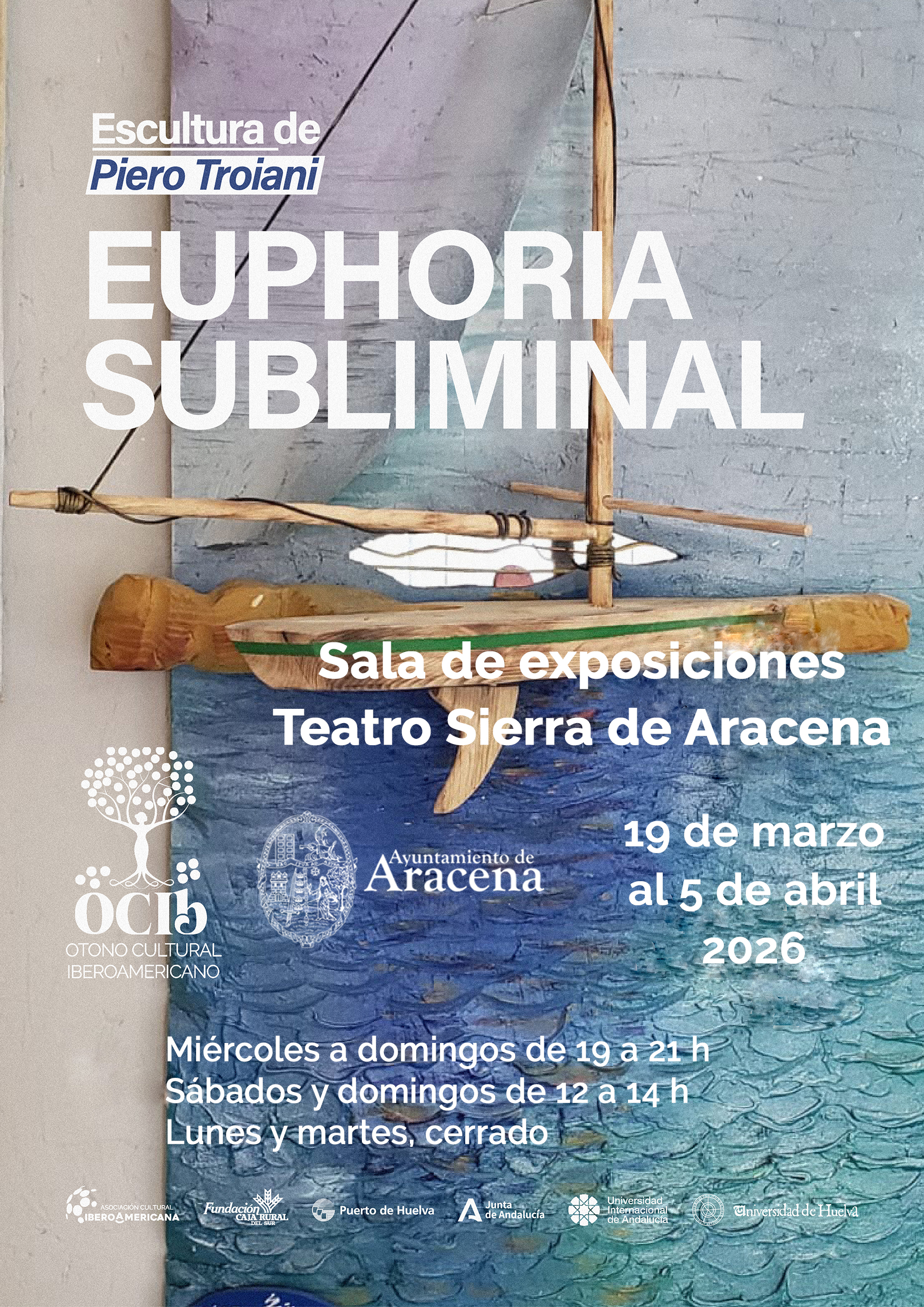Lee más sobre el artículo “Euphoria Subliminal”, la propuesta escultórica de Piero Troiani, llega a Aracena